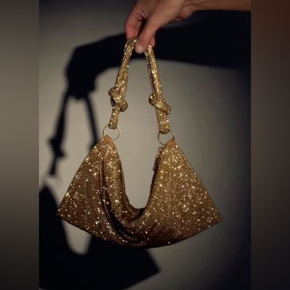 Cult Gaia Hera Nano Champagne Shoulder Bag - Picture 4 of 11